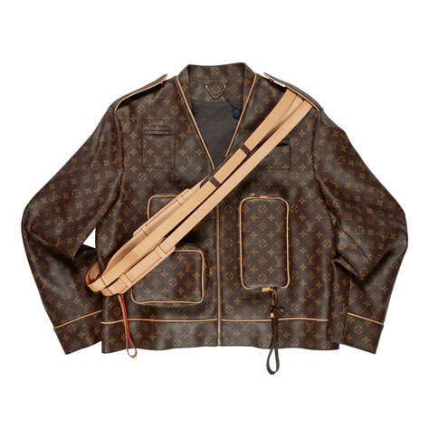 louis vuitton jacket heren with bag|louis vuitton jacket with pouches.